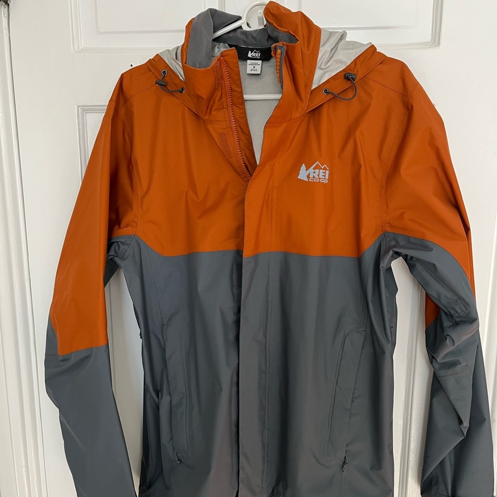 REI Co-op rain jacket 
Peak 2.5L